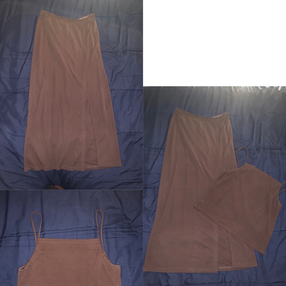 A piece skirt set